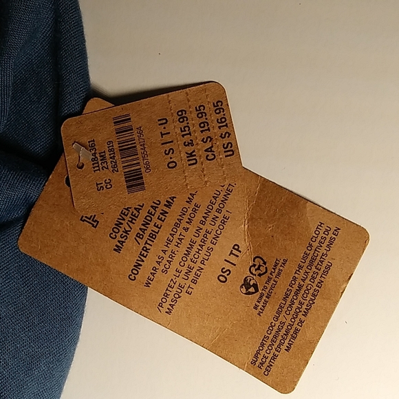 PINK Victoria's Secret convertible mask/headband/bandeau - Picture 4 of 6